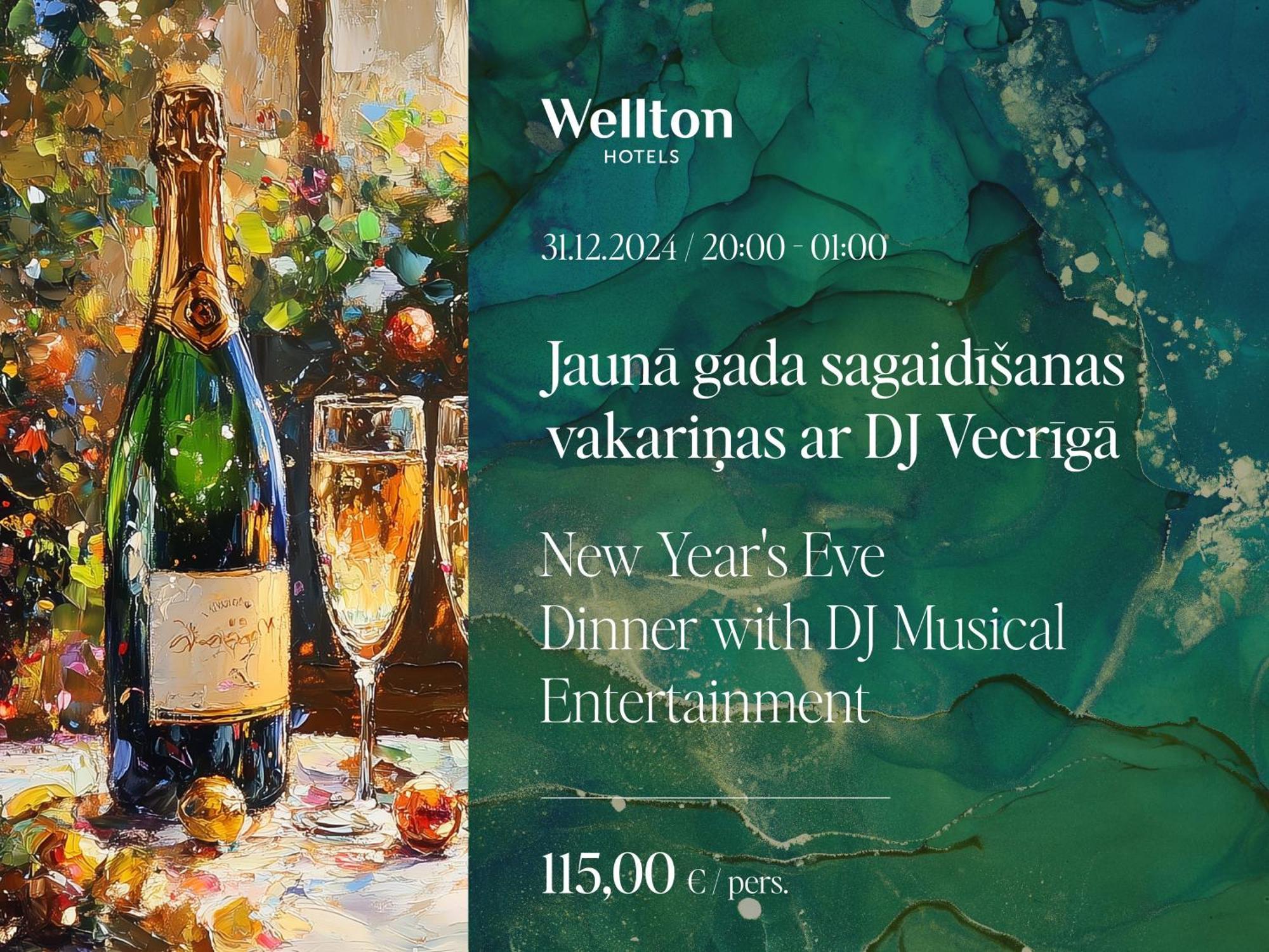 Wellton Riverside Spa Hotel Riga Exterior photo New Year's Eve dinner with DJ Vecriga